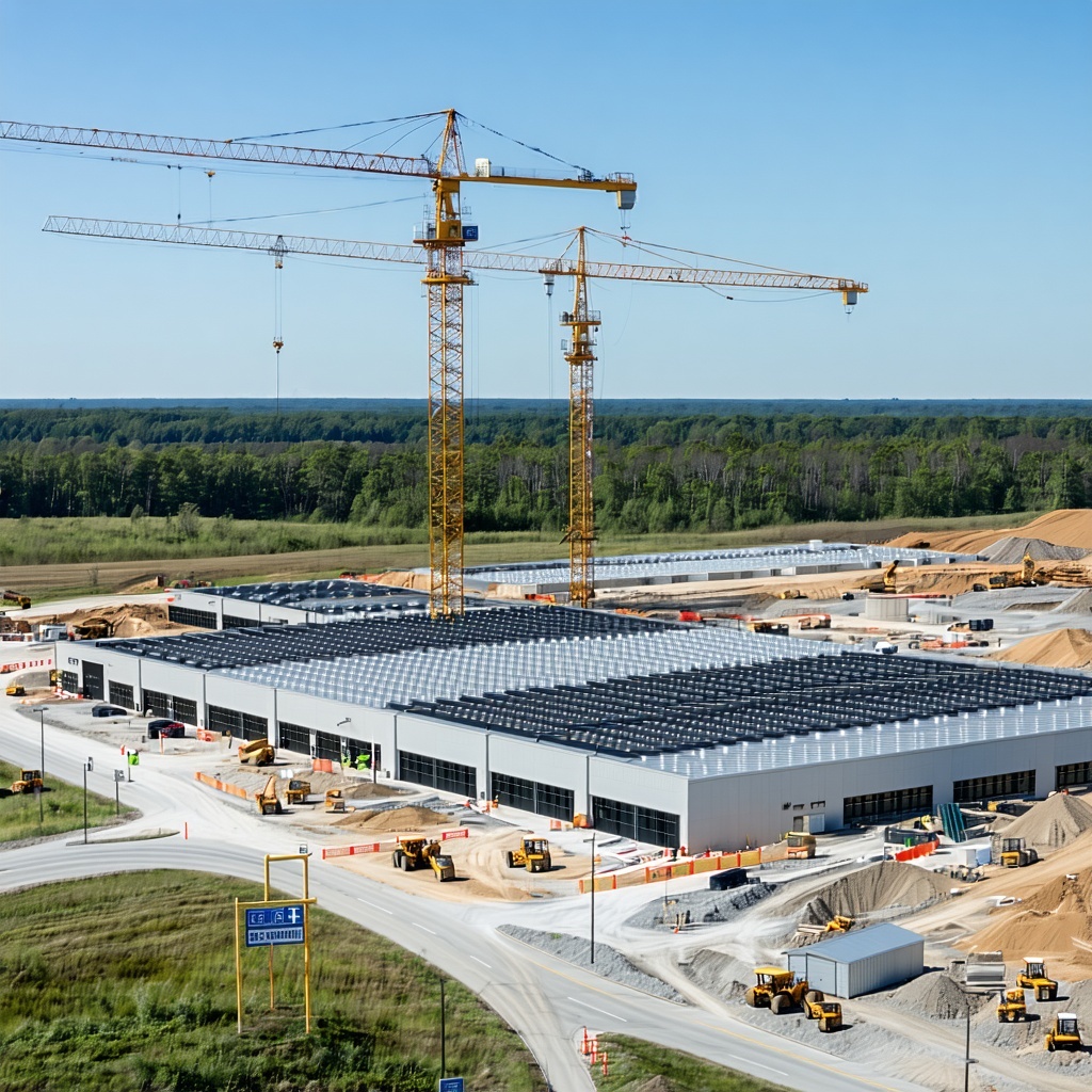 A site like Mooresville Technology Park in North Carolina